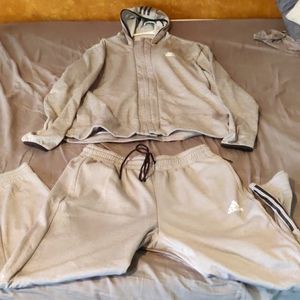 Adidas Full Zip Hoodie & Pants